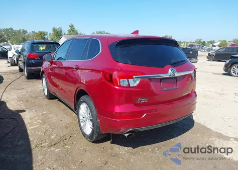 2017 Buick Envision Preferred from USA, damaged, VIN LRBFXASA3HD046409
